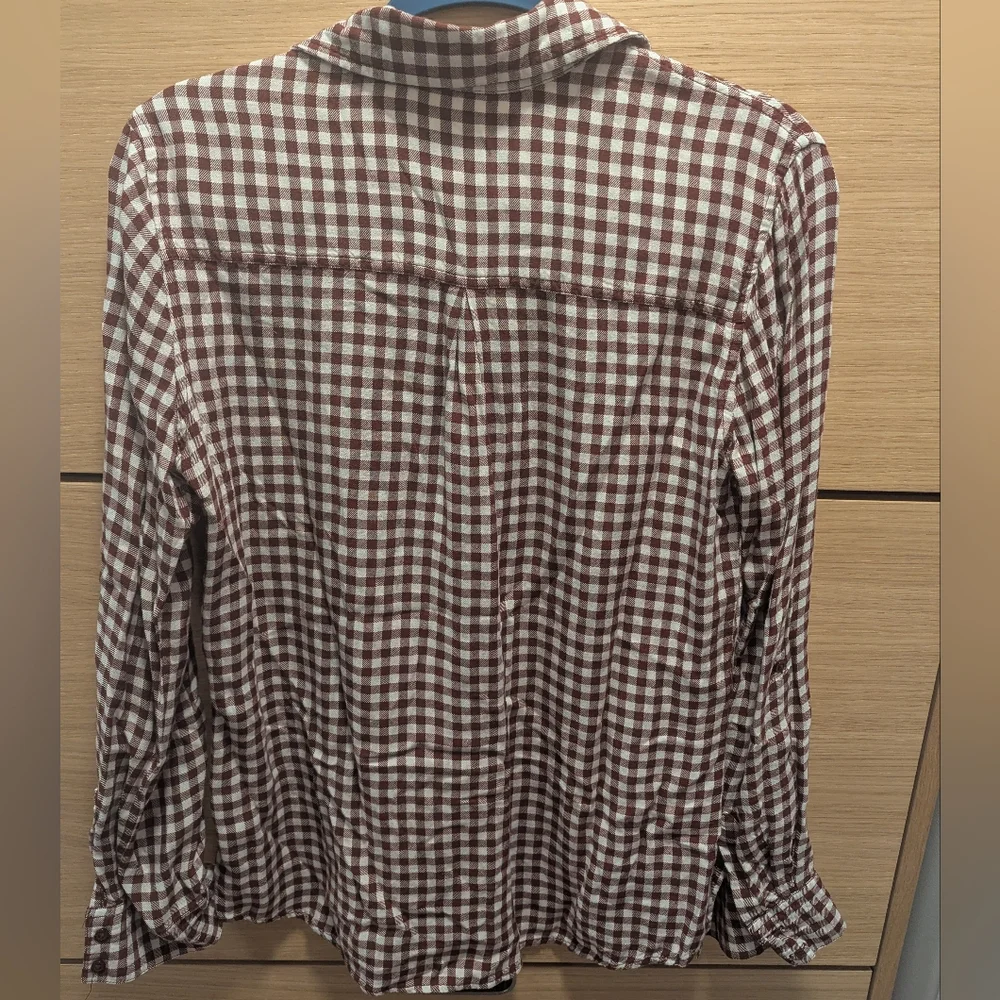 THREE Patterned Button Downs with Pocket Size Medium Cosmic Blue Love - Picture 6 of 9